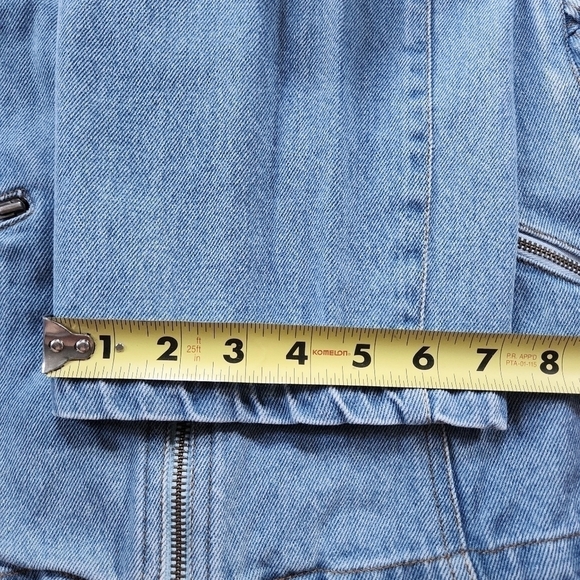 Vintage 80s 90s Together Braided Denim Jacket and Jeans set - Picture 16 of 16